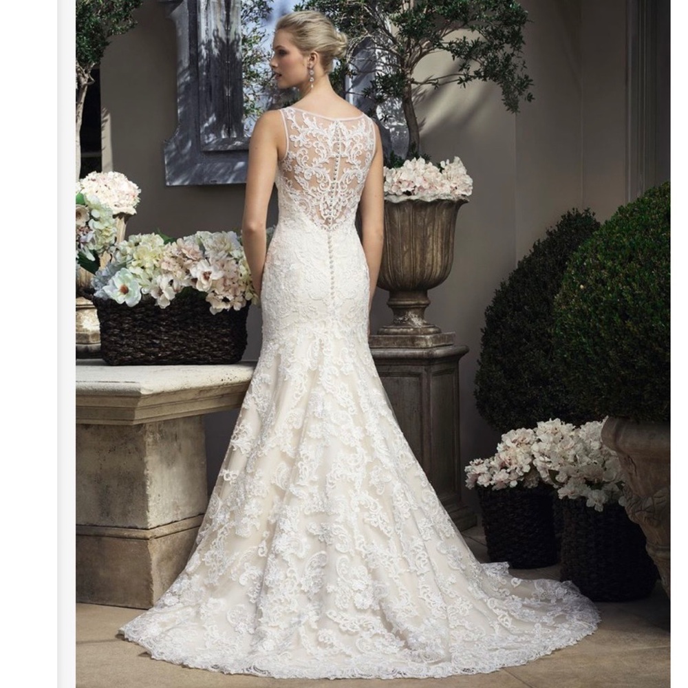 Casablanca Bridal Mermaid Wedding Dress